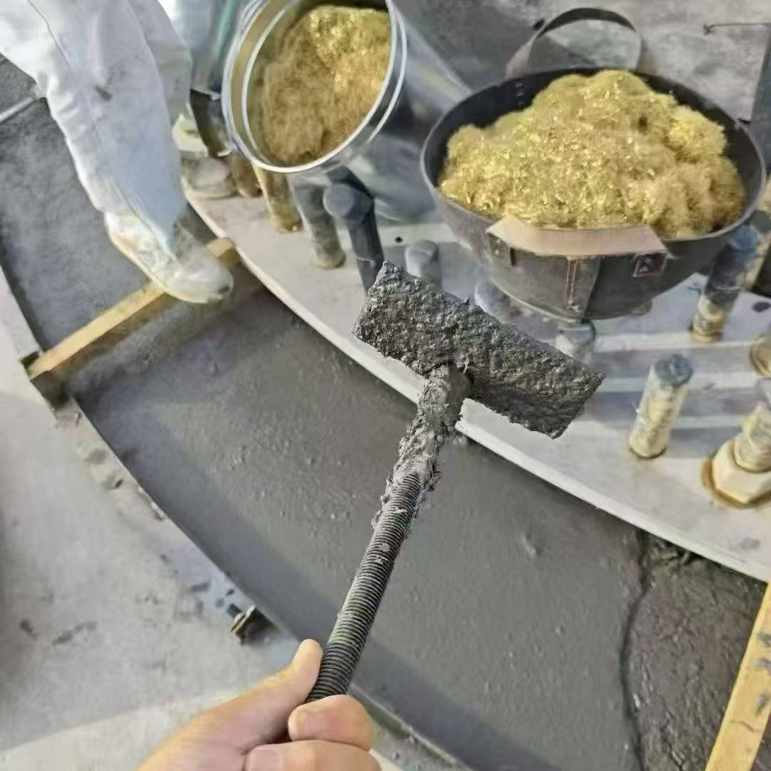 顺庆C120钢纤维高强无收灌浆料 轧机压缩机汽轮机发电机锻压设备底座灌浆材料